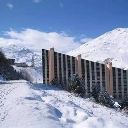 Les Menuires, Pistes/Commerces Devant La Residence Lägenhet Saint-Martin-de-Belleville